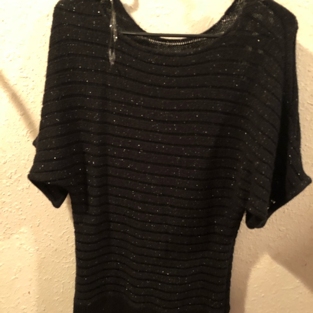 Black sweater top
